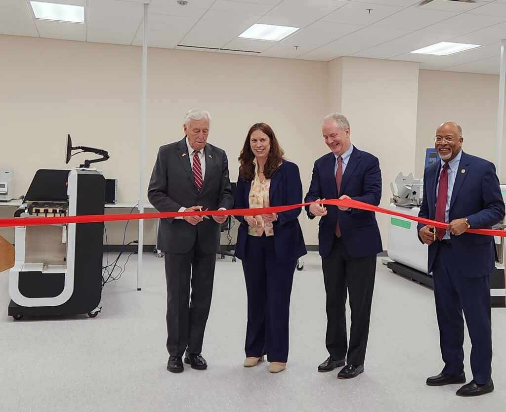 On April 12, 2024, Dr. Shogan made remarks at the ribbon-cutting ceremony for the new Digitization Center at the National Archives at College Park (Archives II).