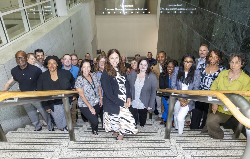 On July 18, 2024, Dr. Shogan spoke and took questions from staff during the Federal Records Center Conference at the National Archives in College Park.