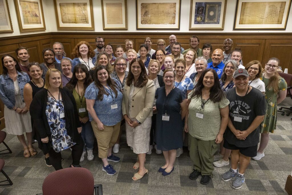 On July 11, 2024, Dr. Shogan met with the Civics for All of Us Teacher Institute attendees. The event was hosted by the National Archives and took place in the Jefferson Room.