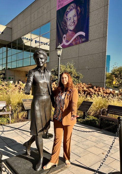 On September 25, 2024, Dr. Shogan helped open a special First Lady Betty Ford exhibit at the Gerald R. Ford Presidential Museum.